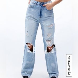 PacSun 90s Boyfriend Distressed Jeans